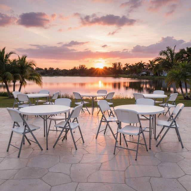 Folding Reception Chair (CFD-38) - Gray