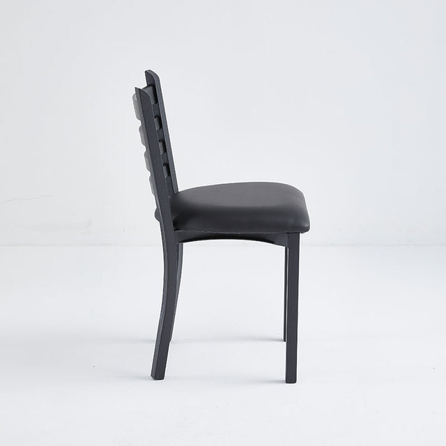 Restaurant Chair (C-59) - Black Vinyl