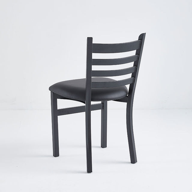 Restaurant Chair (C-59) - Black Vinyl