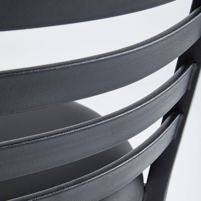 Restaurant Chair (C-59) - Black Vinyl