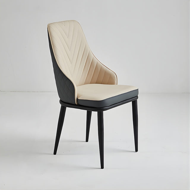 Restaurant Chair (C-62) - Gray & Beige