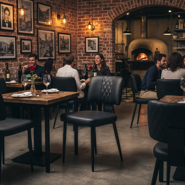 Restaurant Chair (C-63) - Black