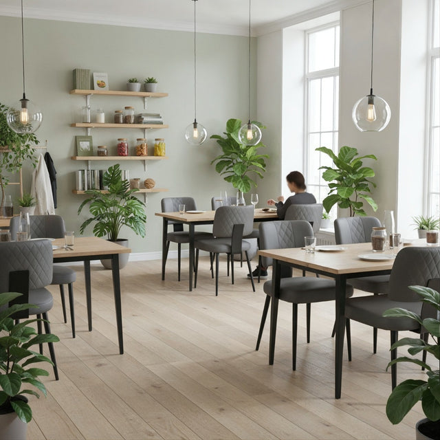 Restaurant Chair (C-63) - Gray