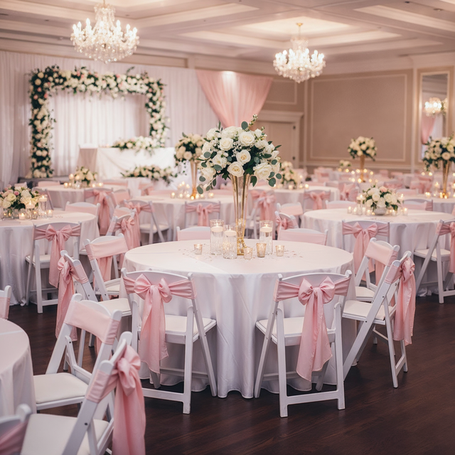 Round Folding Banquet Table (BTW-60) - Heavy Duty Russian Birchwood