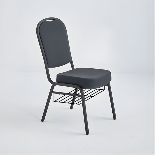 Stacking Church Chair (CSCC-30) - Gray Fabric