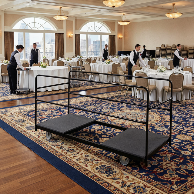 Round Banquet Folding Table Dolly (DBT-Round)