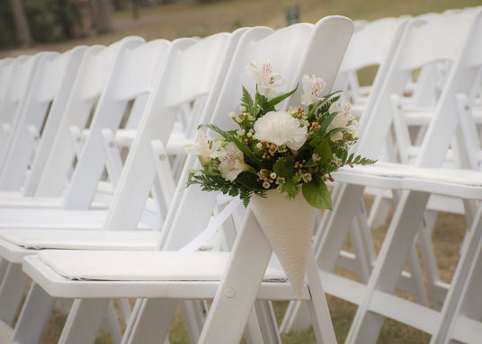 Folding chair - white - direct chairs - chairs for wedding