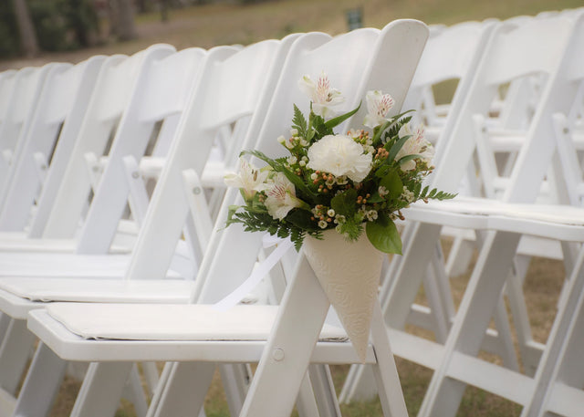 Folding chair - white - direct chairs - chairs for wedding