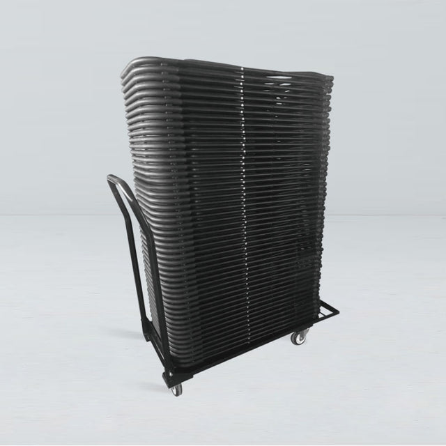 Folding chair dolly - Direct Chairs USA -close up