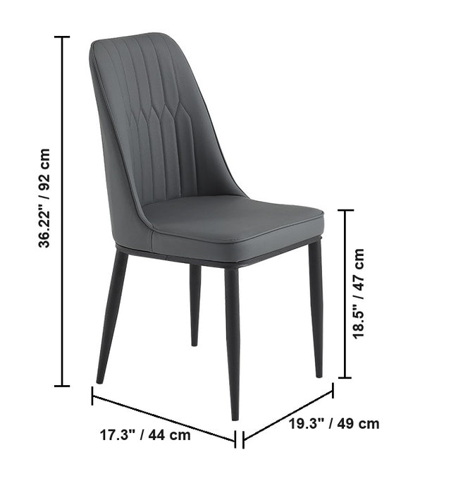 Restaurant Chair (C-64) - Black