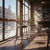 Bistro Stool (B-48) - Black