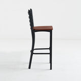 Restaurant Bar Stool (B-59) - Wood