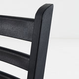Restaurant Bar Stool (B-59) - Wood