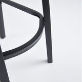 Restaurant Bar Stool (B-59) - Black Vinyl