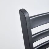 Restaurant Chair (C-59) - Black Vinyl
