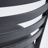 Restaurant Chair (C-59) - Black Vinyl