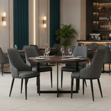 Restaurant Chair (C-62) - Gray