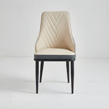 Restaurant Chair (C-62) - Gray & Beige