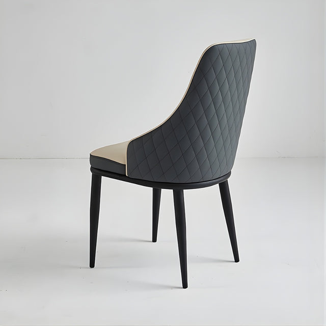 Restaurant Chair (C-62) - Gray & Beige