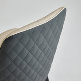 Restaurant Chair (C-62) - Gray & Beige