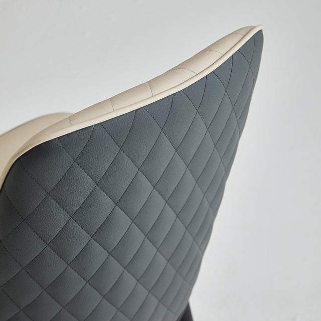 Restaurant Chair (C-62) - Gray & Beige