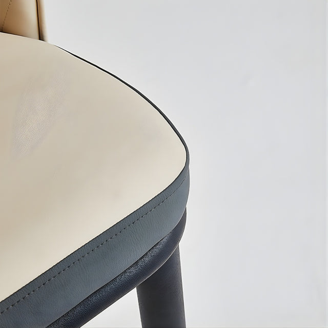 Restaurant Chair (C-62) - Gray & Beige