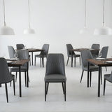 Restaurant Chair (C-64) - Gray