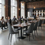 Restaurant Chair (C-64) - Gray