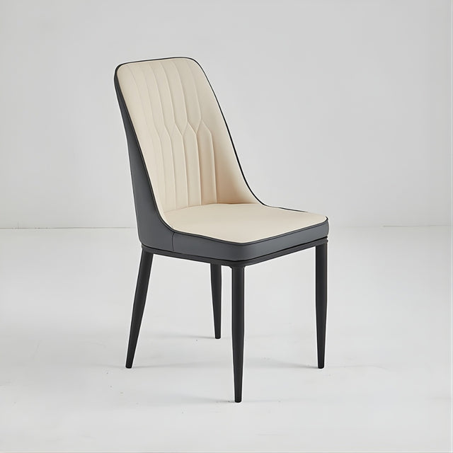 Restaurant Chair (C-64) - Gray & Beige