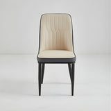 Restaurant Chair (C-64) - Gray & Beige