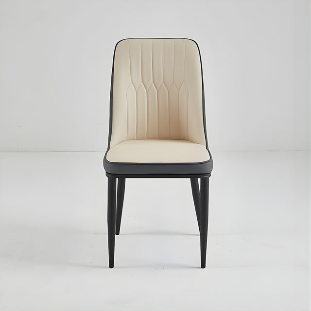 Restaurant Chair (C-64) - Gray & Beige