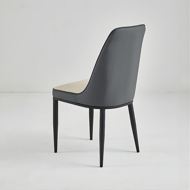 Restaurant Chair (C-64) - Gray & Beige