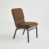 Church Chair (CC-53) - Brown Fabric