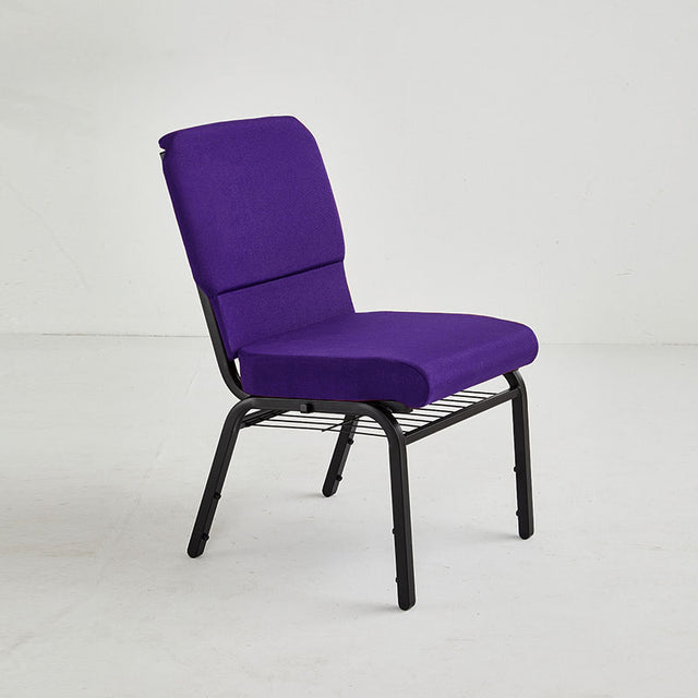 Church Chair (CC-53) - Purple Fabric