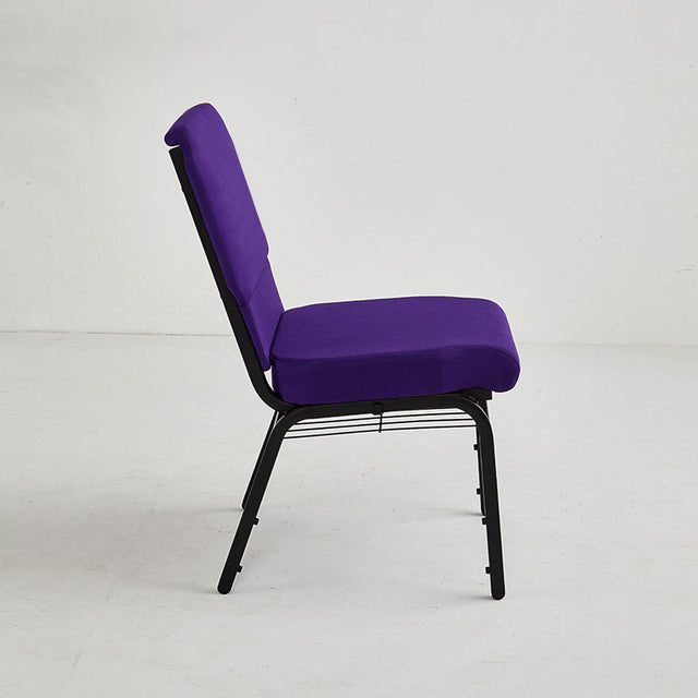 Church Chair (CC-53) - Purple Fabric