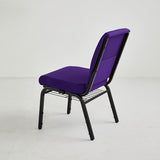 Church Chair (CC-53) - Purple Fabric