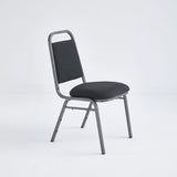 Stacking Chair (CE-10) - Black Fabric