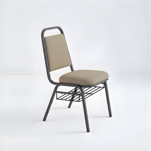 Stacking Church Chair (CECC-10) - Khakhi Fabric