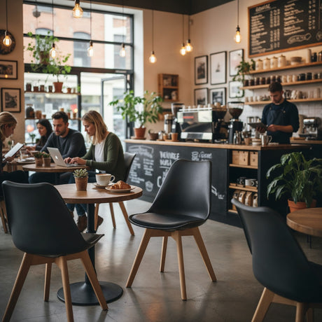 Restaurant Chair (CPP-61) - Black