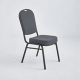 Banquet Stacking Chair (CS-30) - Gray Vinyl