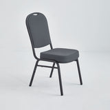 Banquet Stacking Chair (CS-30) - Gray Vinyl