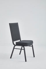 Banquet Stacking Chair (CS-35) - Gray Fabric