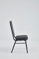 Banquet Stacking Chair (CS-35) - Gray Fabric