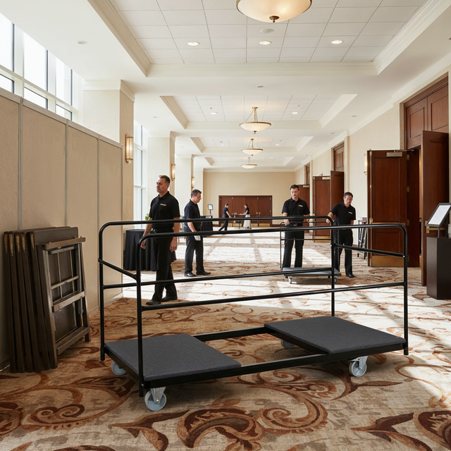 Round Banquet Folding Table Dolly (DBT-Round)