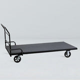 Dolly for rectangular banquet folding tables
