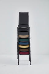 Banquet Stacking Chair (CS-35) - Burgundy Fabric