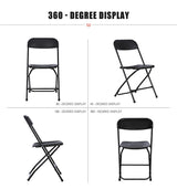 Black Folding chair - Direct Chairs - 4 view