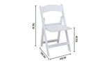 Folding chair - white  - direct chairs - foldable chair