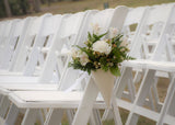 Folding chair - white  - direct chairs - chairs for wedding