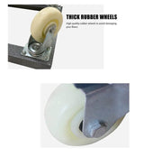 four wheels platform chair dolly (DC-4W) - close up